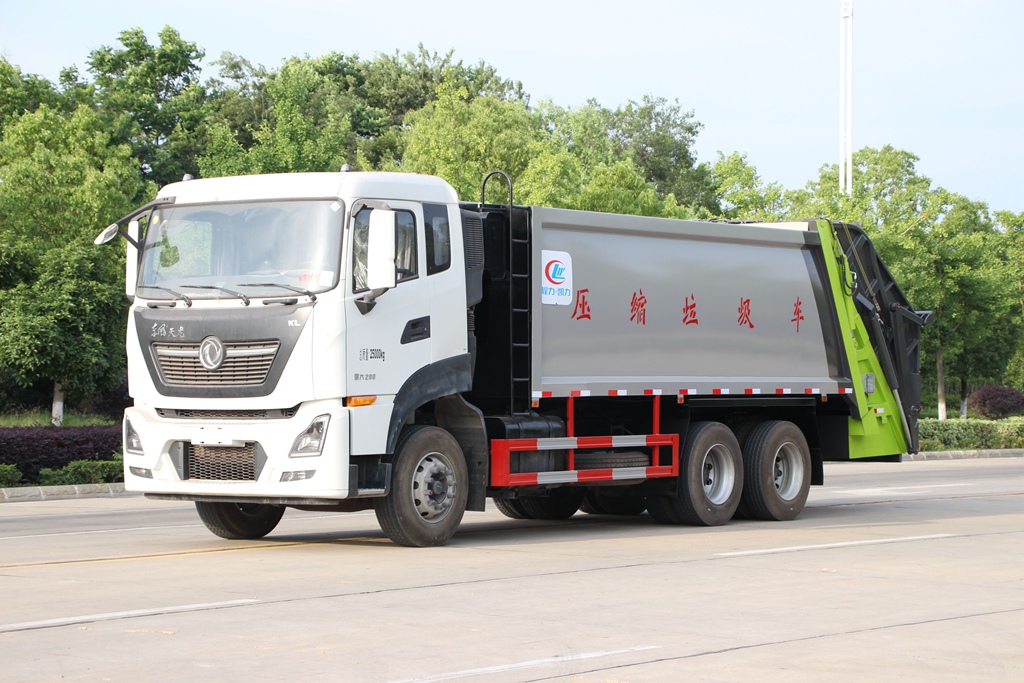 東風(fēng)天龍國(guó)六壓縮垃圾車隆重上市(圖2)