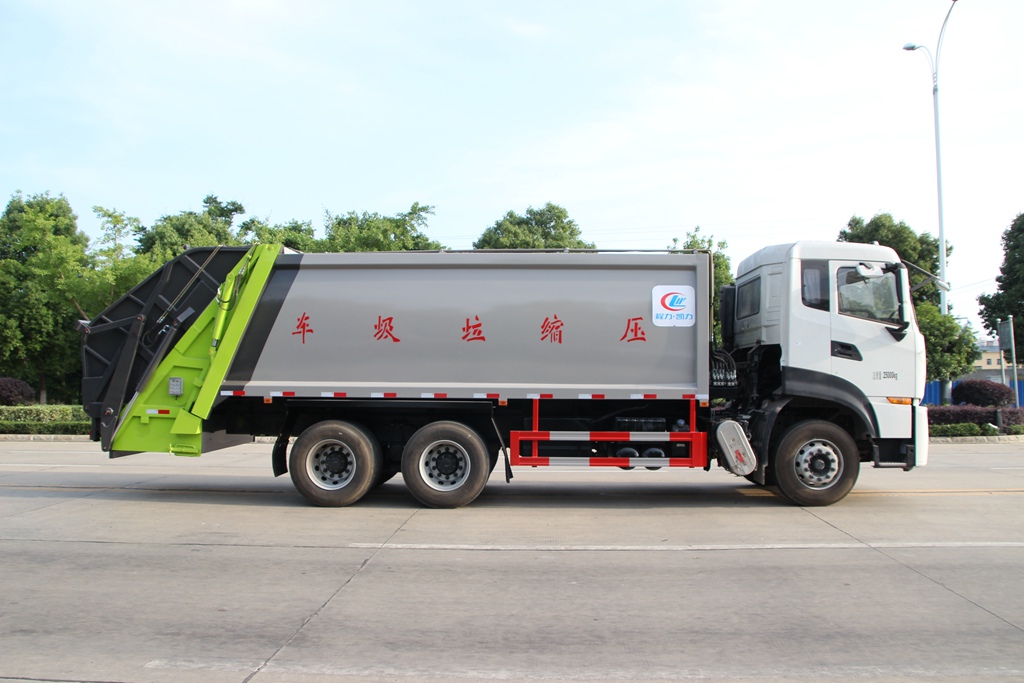 東風(fēng)天龍國(guó)六壓縮垃圾車隆重上市(圖3)